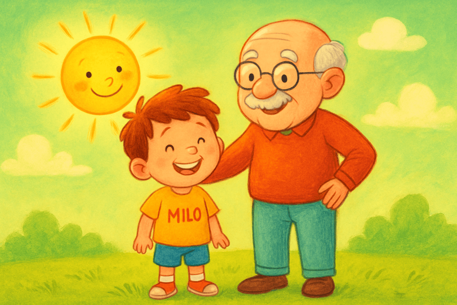 Milo story illustration
