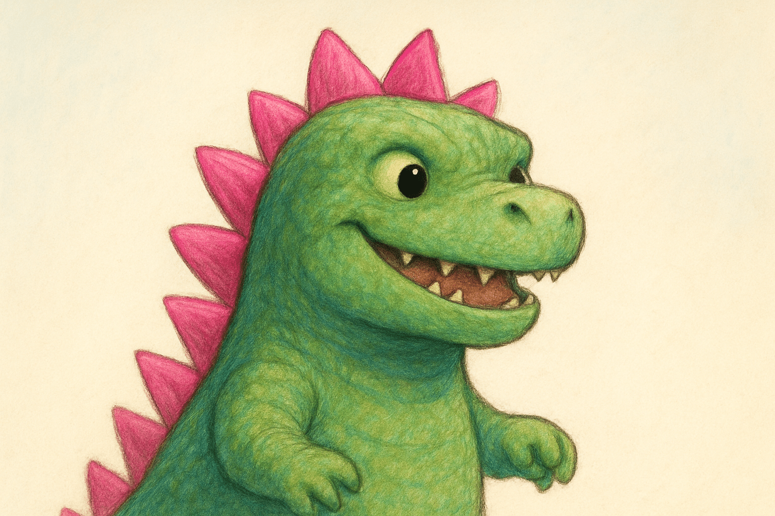 Godzilla story illustration