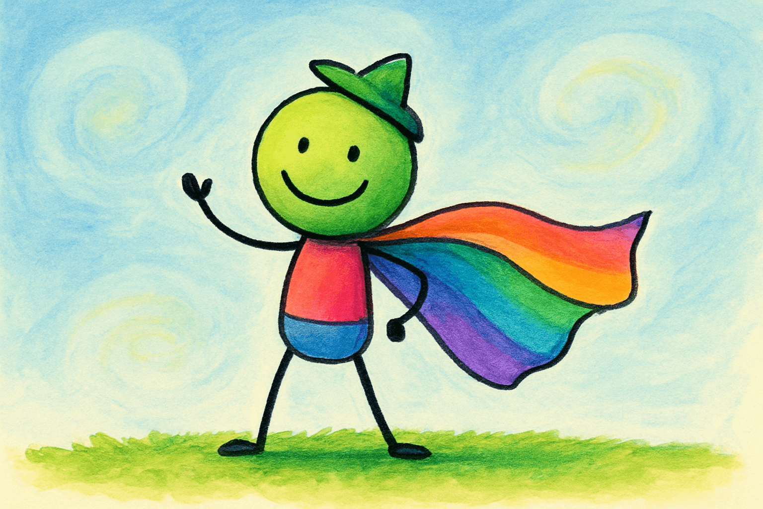 Captain of the Colors story illustration