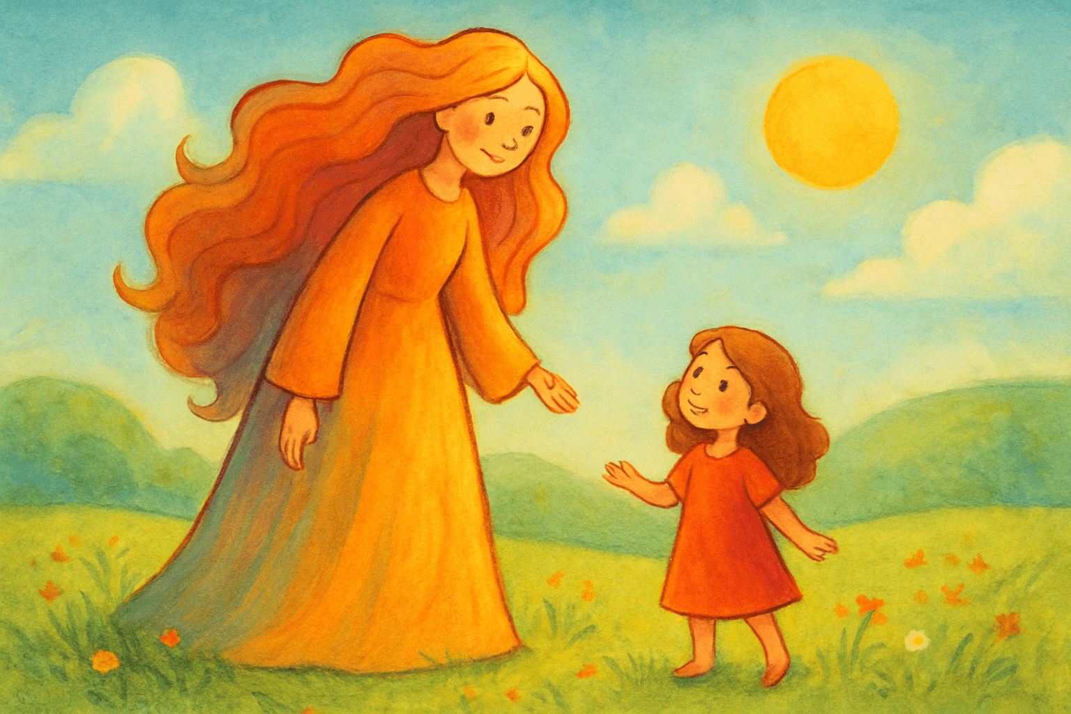 Layla story illustration